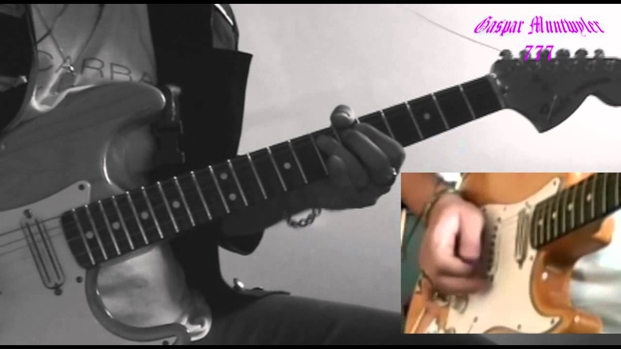 Sweep picking Arpeggios by Gaspar Muntwyler