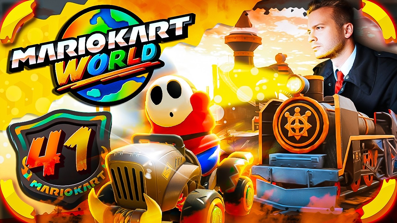 MARIO KART WORLD 🏁 #41: Freies Fahren | Dampflok-Gipfel