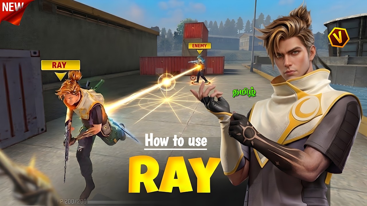 🔥 Free Fire RAY Character Tips & Tricks Tamil 😱 | Become PRO Player 2026 🎯