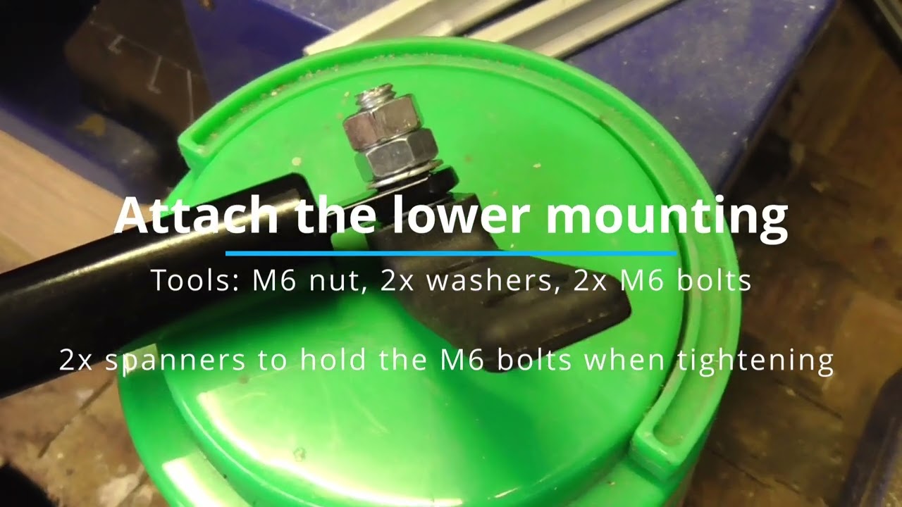 HOW TO: replace a Caravan gas-locker side strut with a Gas Strut (Bailey Olympus)
