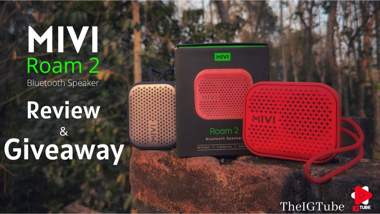 Mivi Roam 2 Unboxing & Review | 🔴GIVEAWAY🔴 | Best Bluetooth Speaker 2021 | TheIGTube