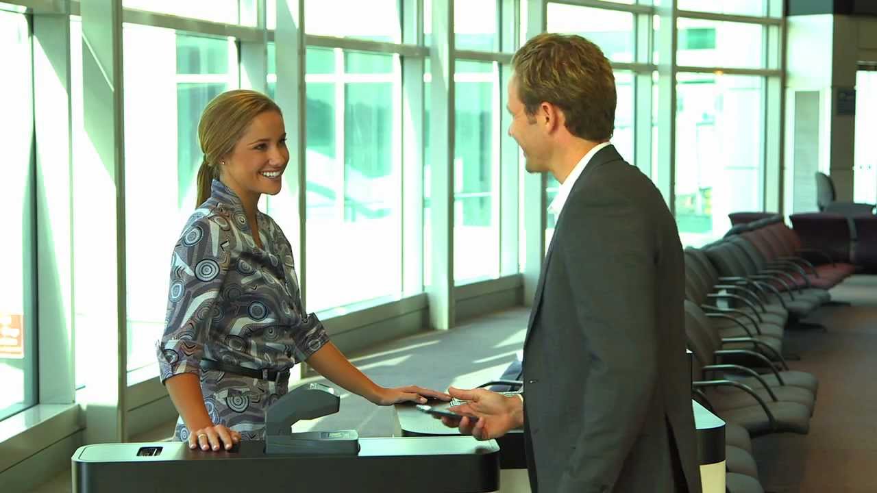 Qantas mobile check-in