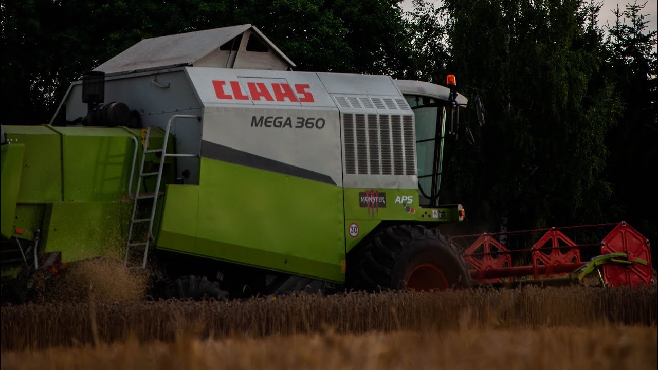 Żniwa 2023 CLAAS MEGA 360 Fendt 818 Fendt 924