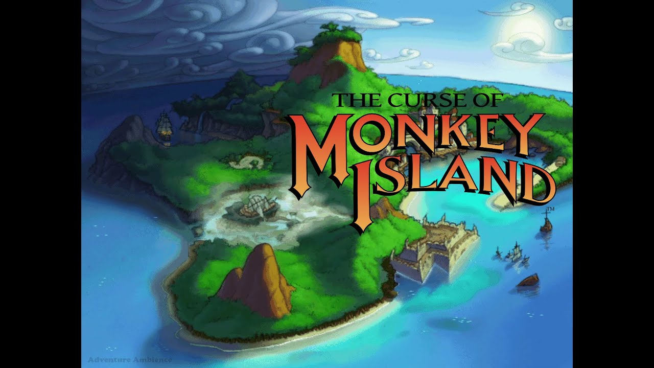 Plunder Island overview! Monkey Island Ambience / ASMR 1 Hour