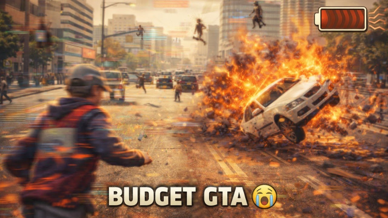 Mobile Game Budget GTA – Lagging Vibes & Open-World Chaos | Jonescraft