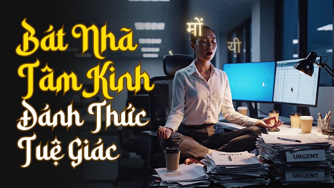 Bát Nhã Tâm Kinh: Nhạc Thiền Giúp Tâm Bất Biến | Tập Trung, Quyết Định, Giữ Đầu Lạnh! 🧘‍♂️🧠