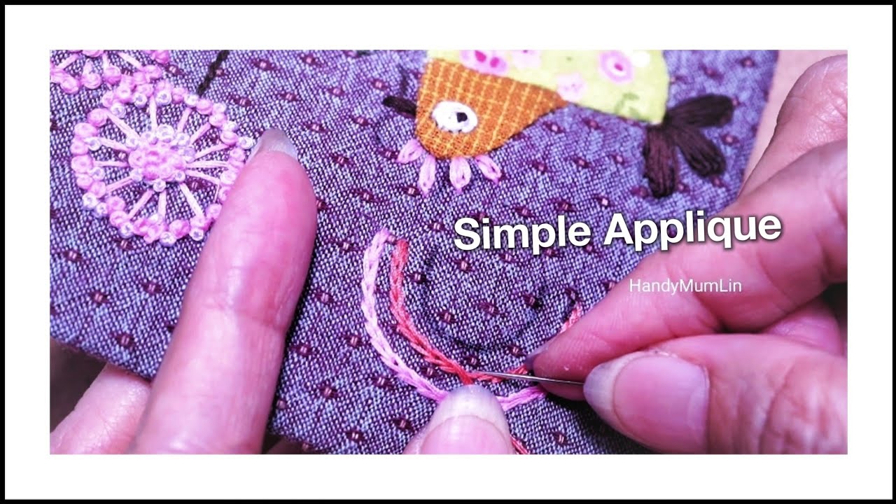 💎A Stitching Technique for Decorative Purposes in Various Handicrafts