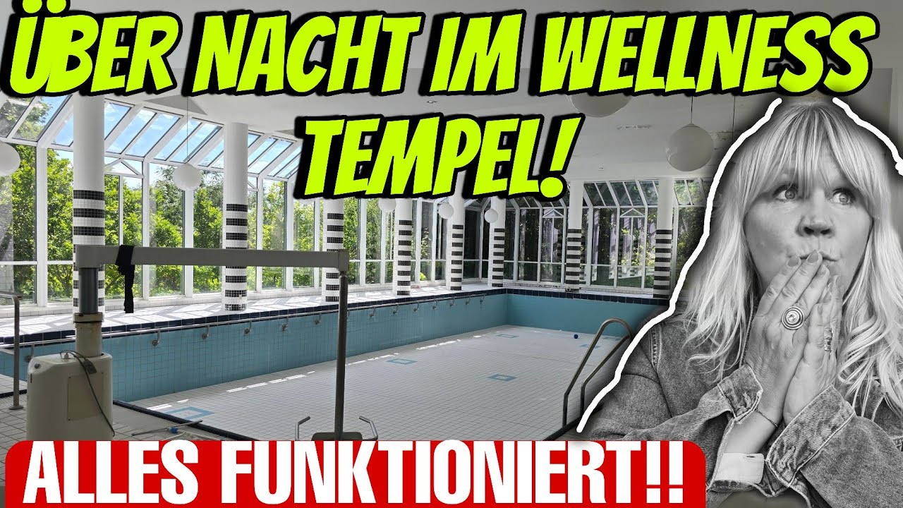 Streit mit Stadt führte zur INSOLVENZ des SPORT U WELLNESS TEMPELS- LOST PLACE