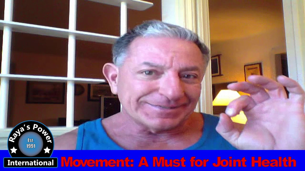 Movement:  A Must for Joint Health