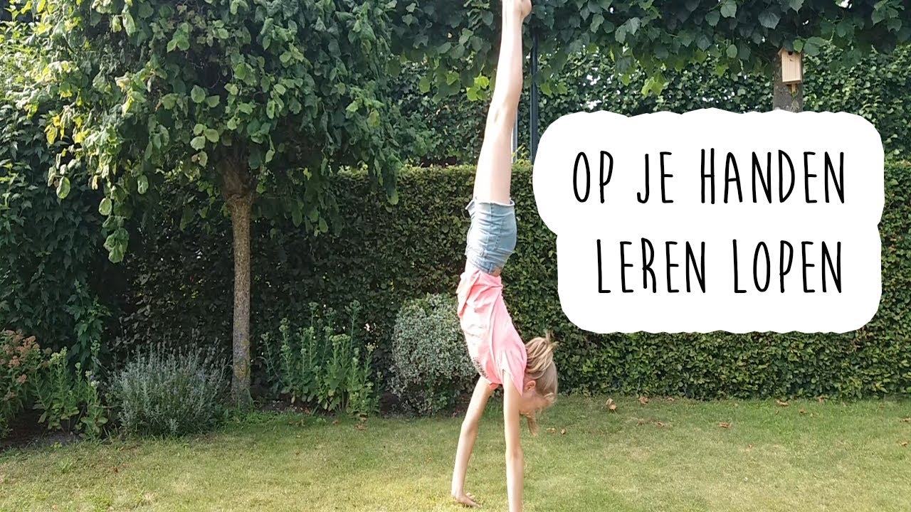 Op je handen leren lopen! || gymnastics ♡