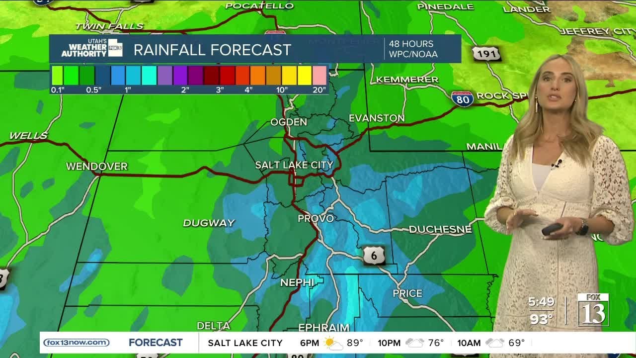 Utah's Weather Authority | Monday, Sep. 12 evening forecast