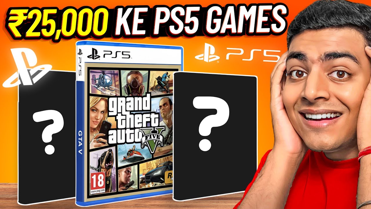 I Spent Rs. 25,000 On PS5 Games 🤑😱