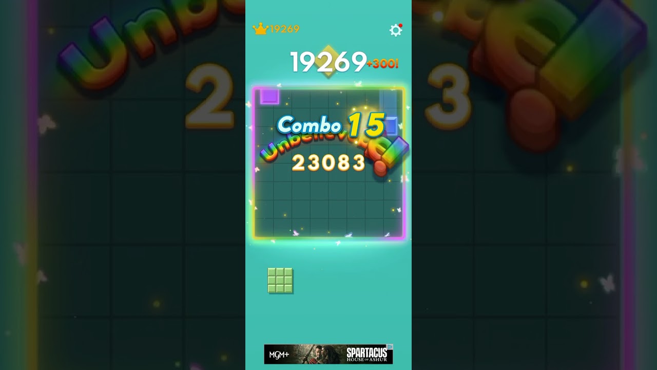 Jogando block blast