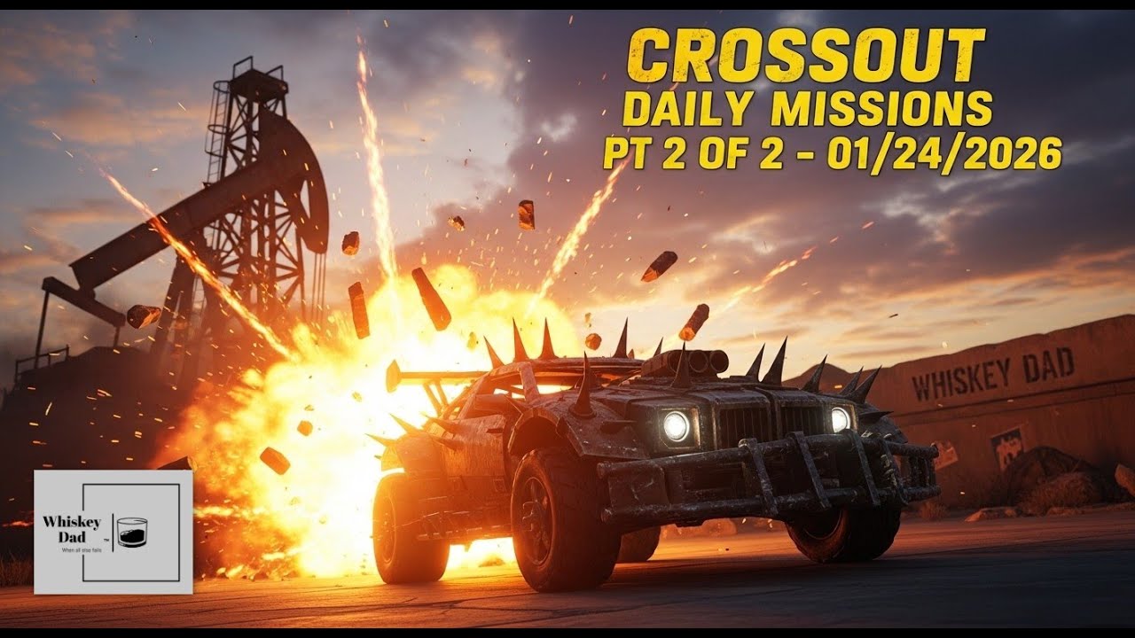 Crossout Daily Missions Pt 2 of 2 - 01/24/2026