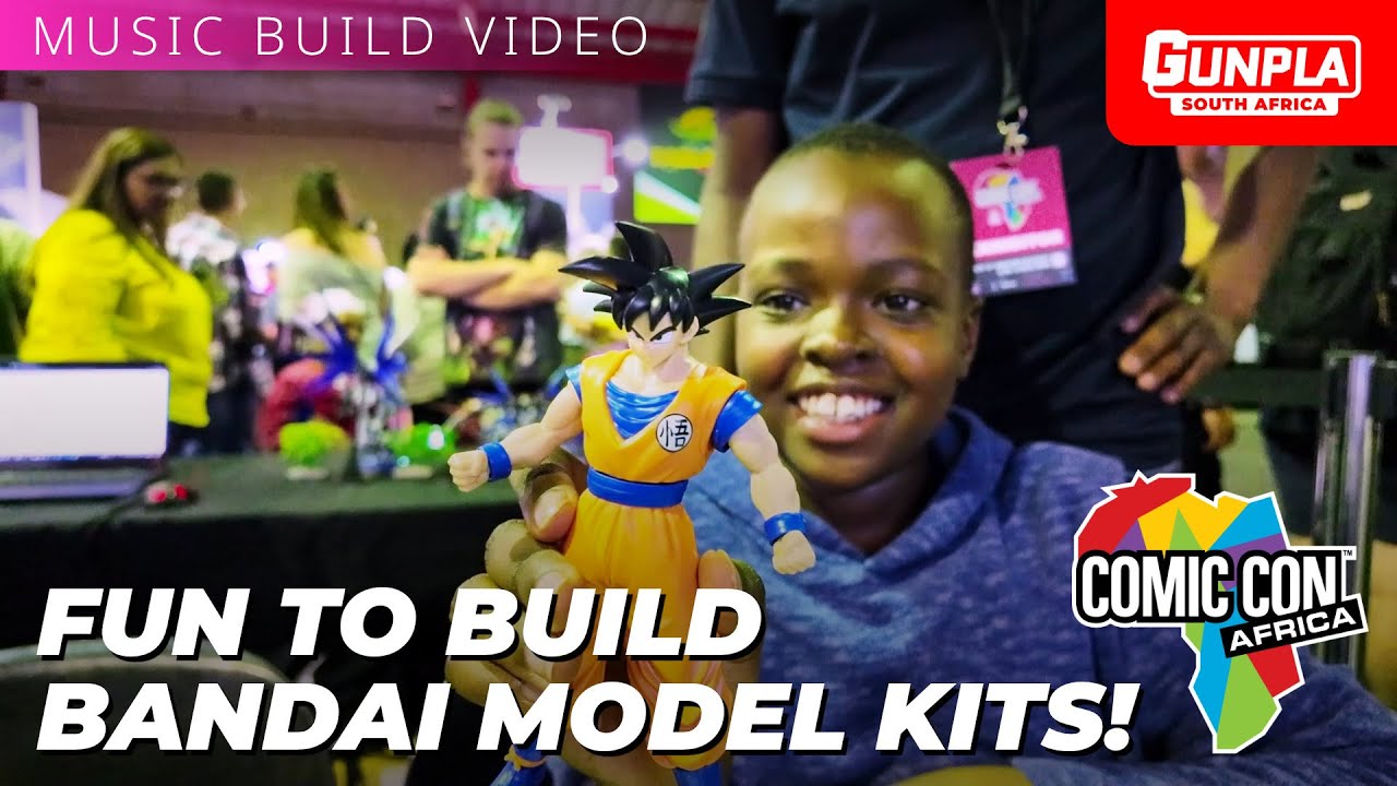 Fun to Build Model Kits @ComicConAfricaOfficial 2024!