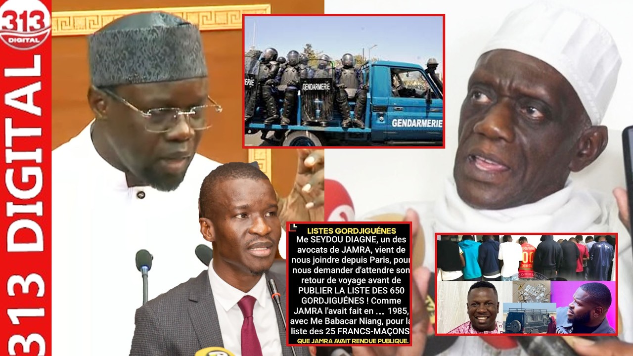 «Meusou ma wax yor na liste, Sonko limu wax ci gendarmerie bi dou…» Réaction à chaud de Mame M. Jamr