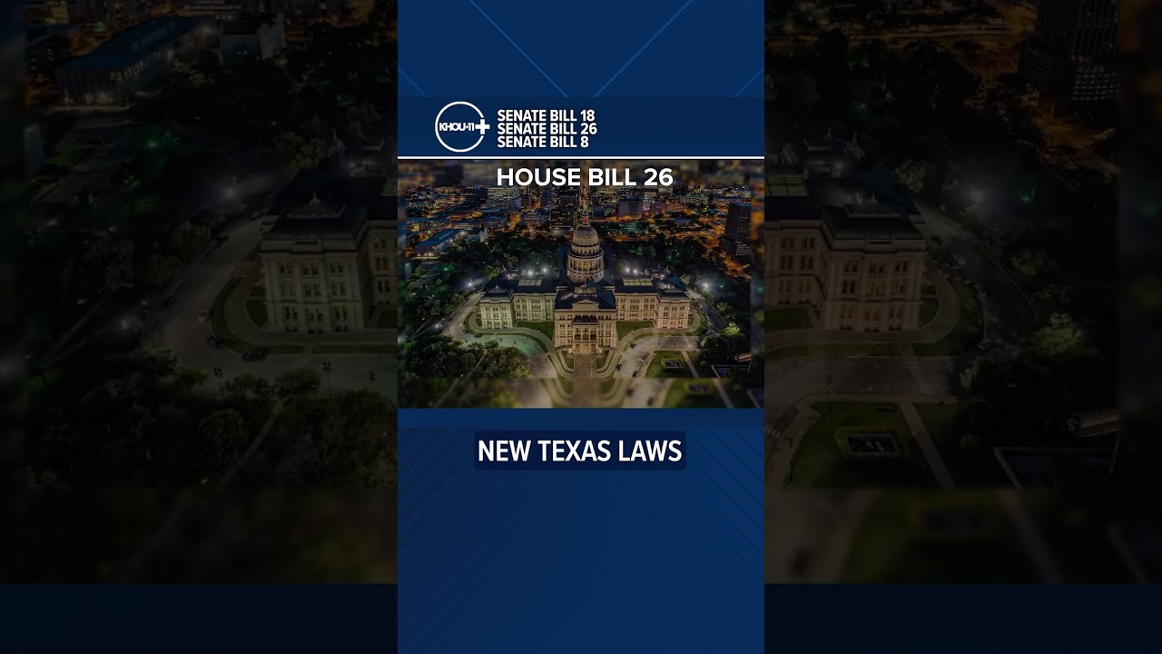 Here are some of the new Texas laws taking effect this week.