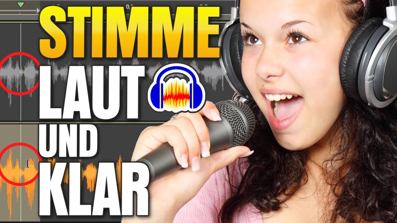 Stimme Laut und Klar in Audacity machen - Audio Verbessern