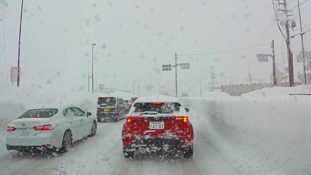 2026年2月1日青森県青森市道路状況