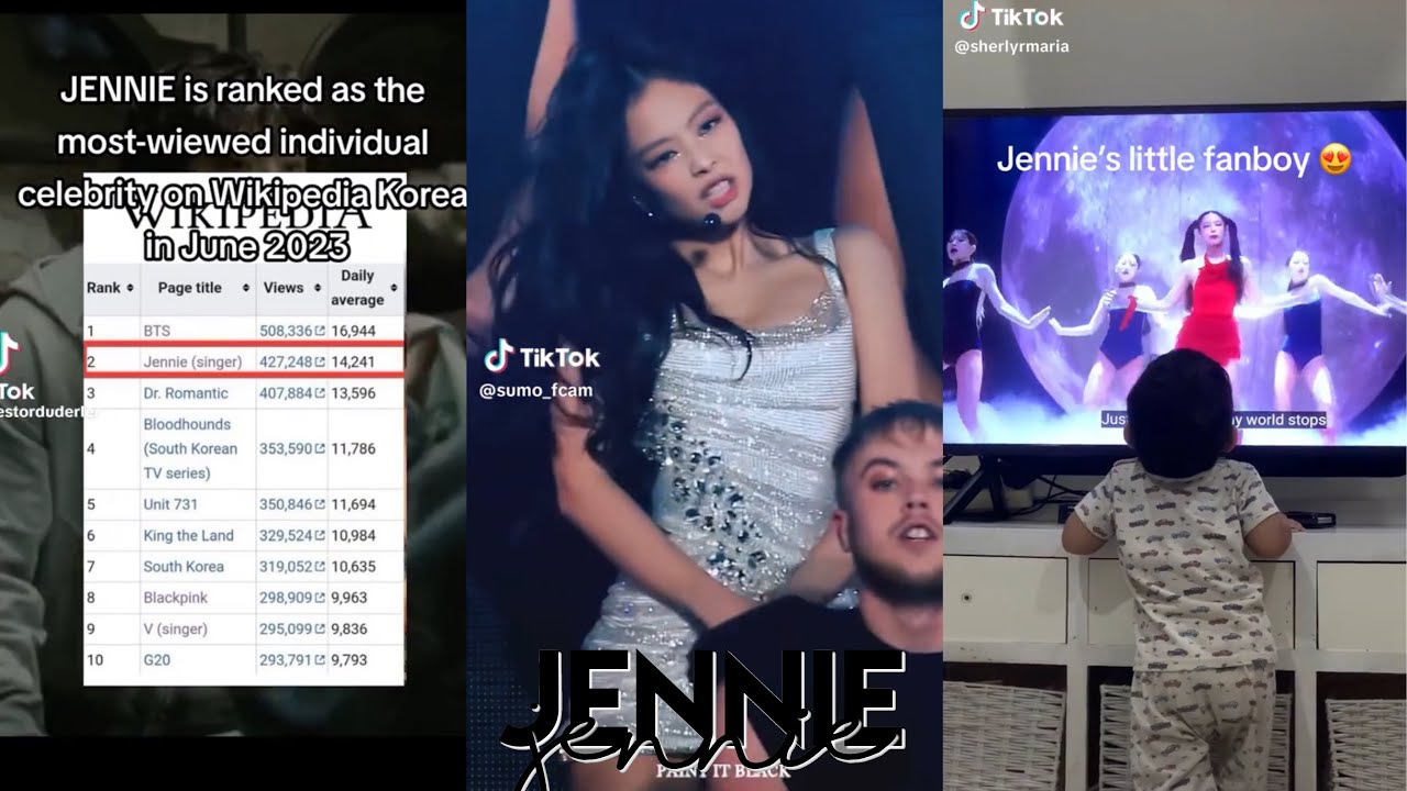 Jennie Kim (BLACKPINK) Tiktok Compilation for @SUBSCRIBETOTHEFIRSTCHANELBOA  @mtfplug   PT. 2