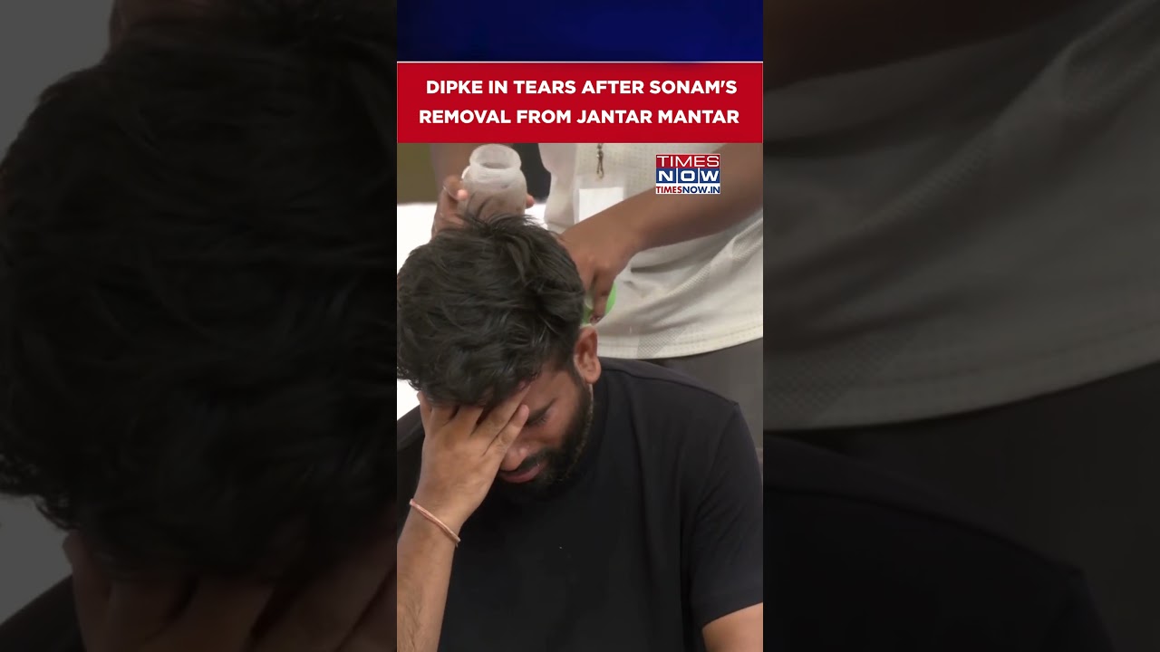 Abhijeet Dipke Breaks Down After Sonam Wangchuk's Shift To Hospital Amid Protest Row #shorts