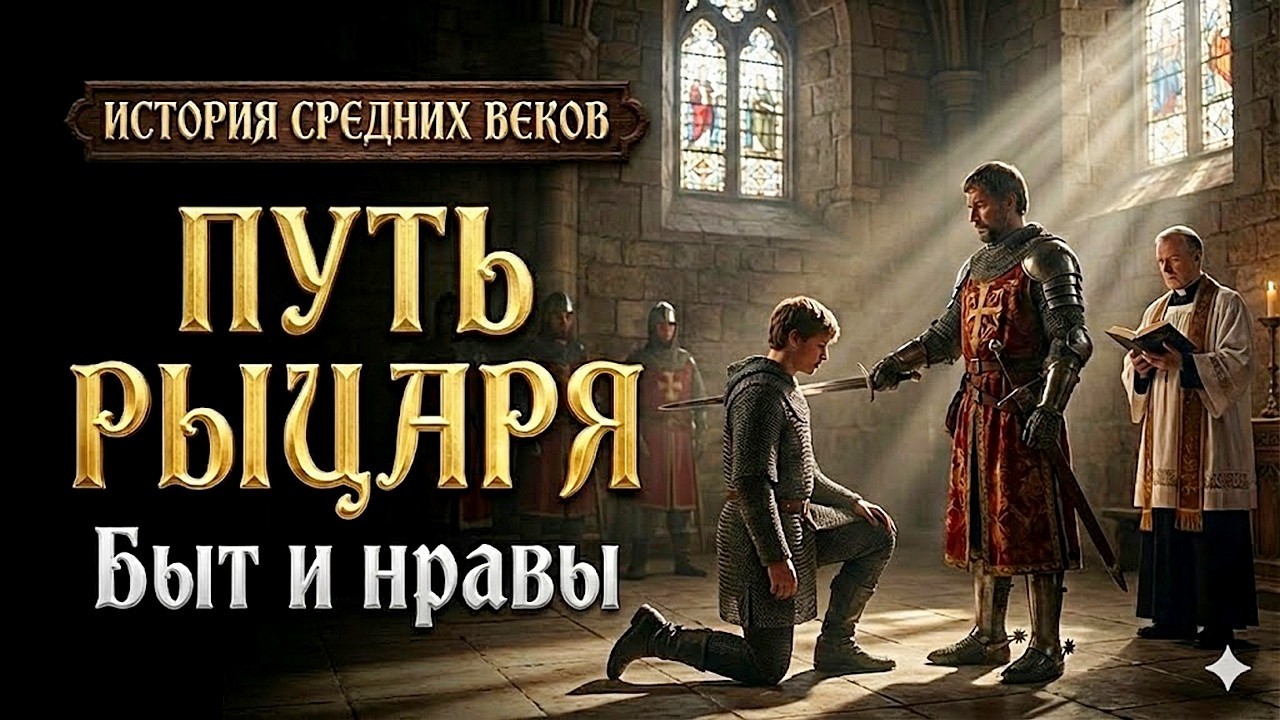 РЫЦАРИ: Как они жили на самом деле? 🛡️ Быт и нравы 🏰 История средних веков 6 класс.