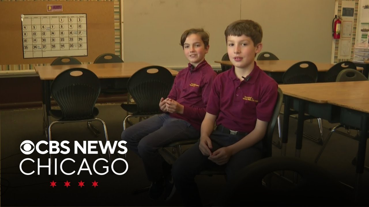 Kids at Chicago's Our Lady of Mount Carmel Academy thrilled with American pope