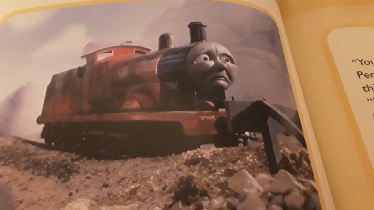 me reading Thomas & Percy to the Rescue