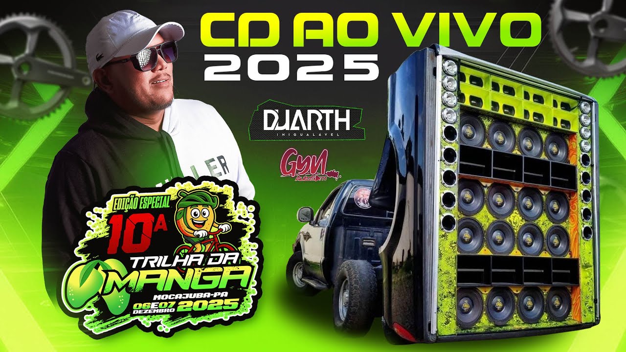 DANCE REMIX  CD 10°  TRILHA DA MANGA AO VIVO 2025 DJ DUARTH INIGUALÁVEL