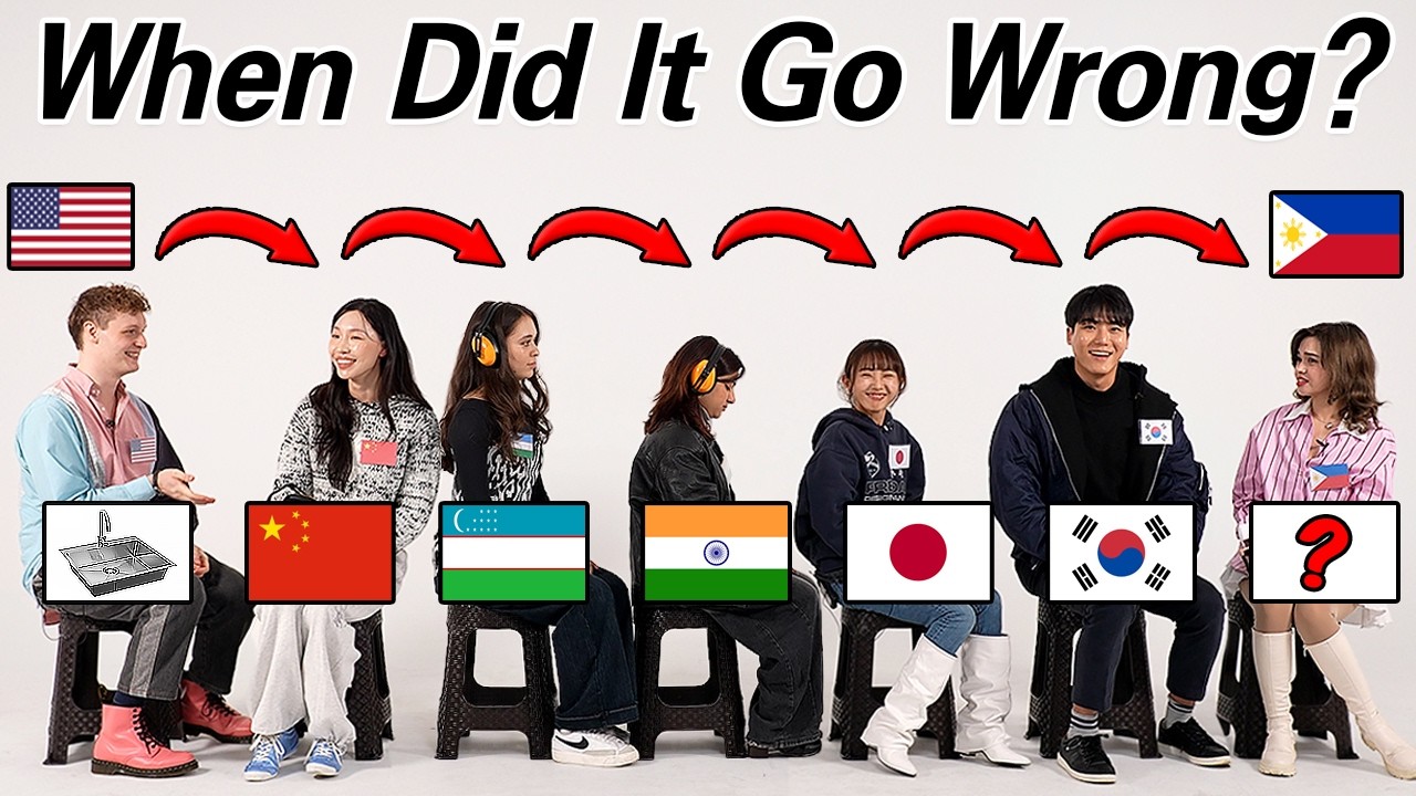 How English Sounds To NON - English Speakers? l Asia Edition!!