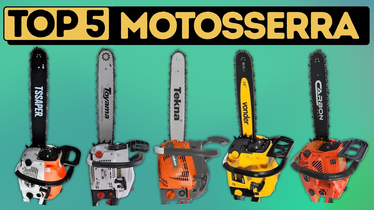E a Melhor Motosserra a Gasolina Custo Benefício de 2025 é... [Análise TOP 5]