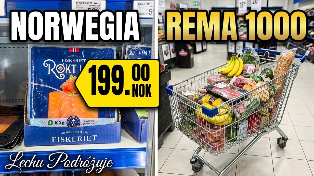 Norwegia ceny w sklepie Rema 1000