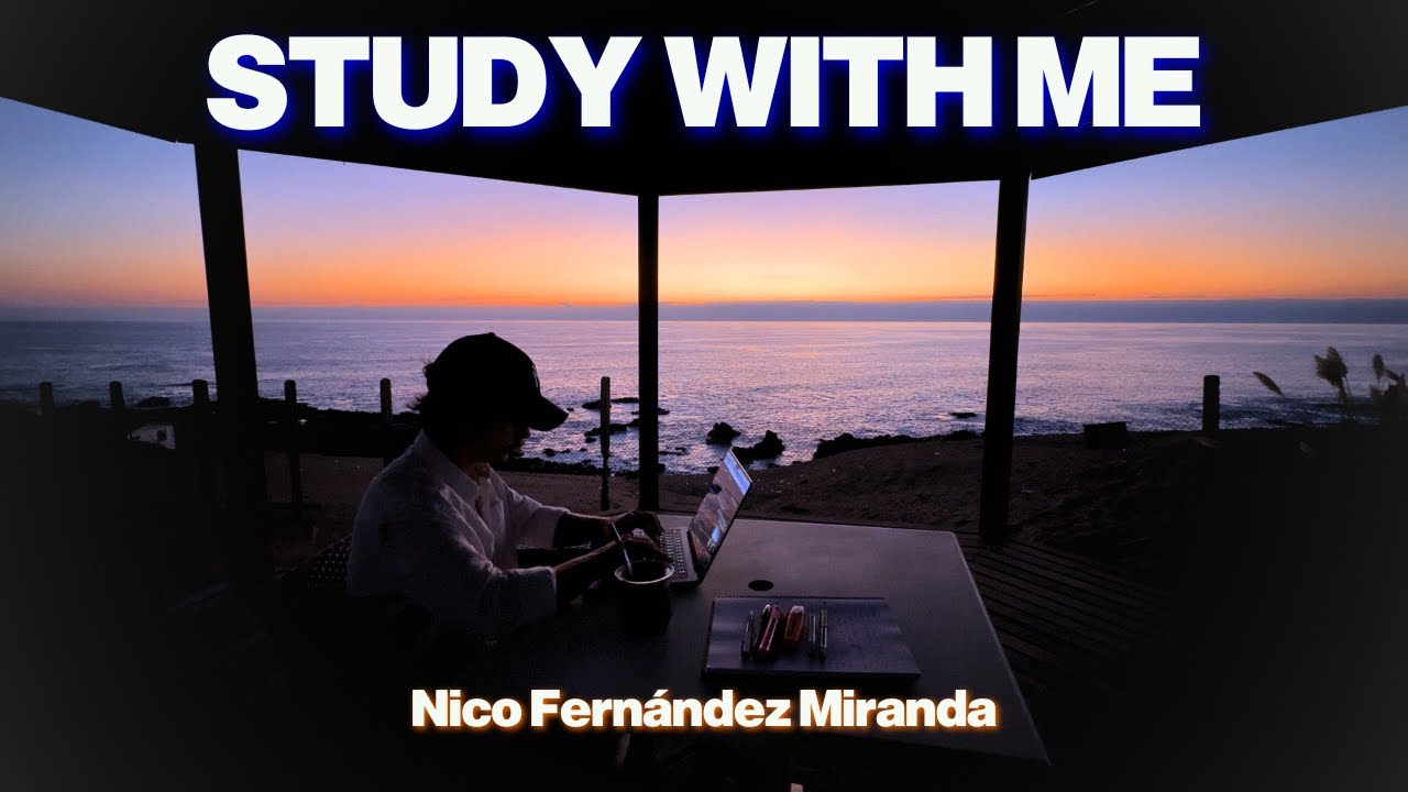 SUNSET STUDY WITH ME 🧠💡