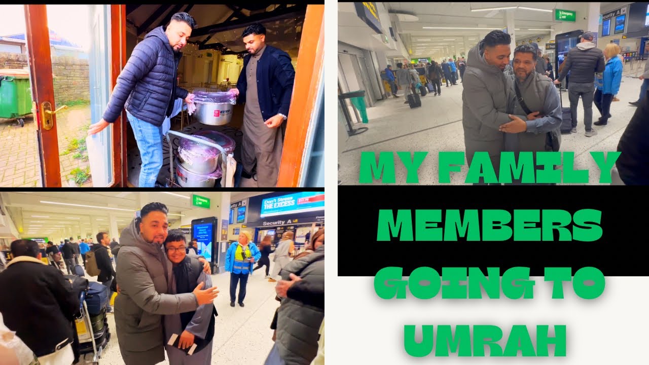 My family members going to umrah !!!