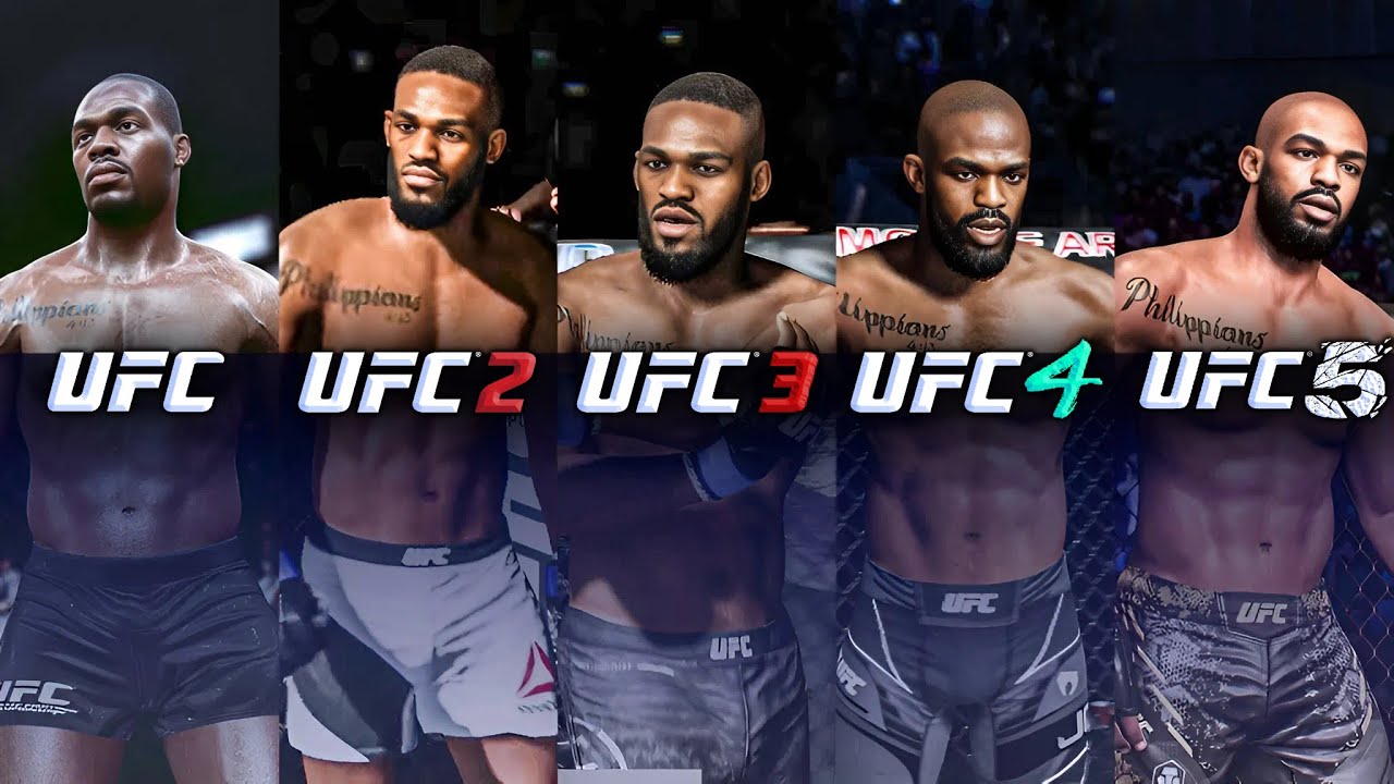 Я встречался с Джоном Джонсом в каждой игре EA UFC (МАКСИМАЛЬНАЯ СЛОЖНОСТЬ)
