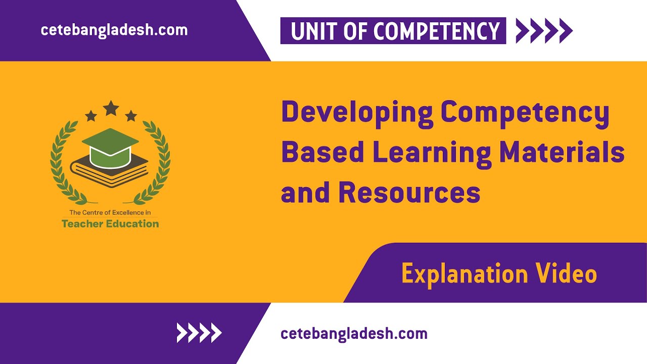 Developing and Modify CBT Learning Materials and Resources