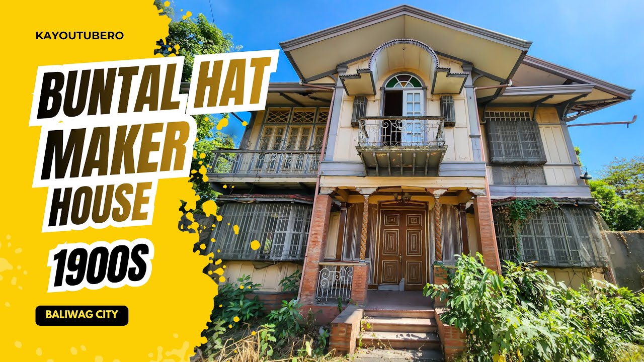 FROM DON MARIANO EUGENIO HERITAGE HOUSE TO CASA DOMINGO | THE PIONEER OF MAKING BUNTAL HAT IN 1900S