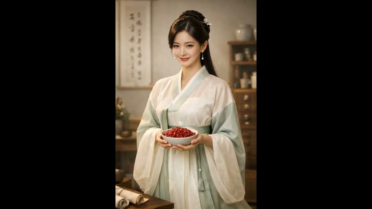 [천년약방] 구기자 약성가.눈이 맑아지고 마음이 잔잔해지는 시간 #약성가 #구기자차 #한방차 #동의보감 #간신보익#눈피로 #수면관리 #기혈보충 #건강습관 #약방마님 #힐링루틴