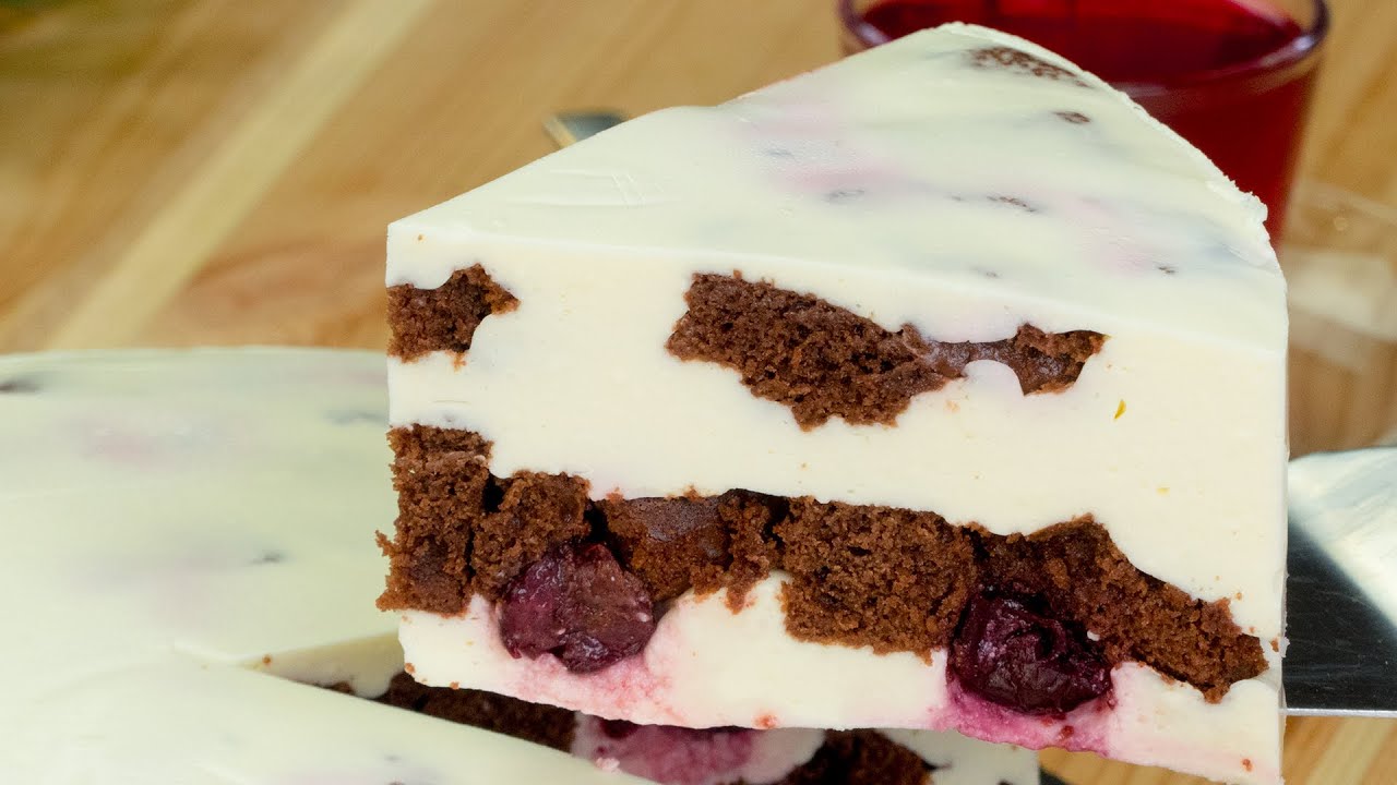 Au&szlig;ergew&ouml;hnliches Kuchen-Souffle mit Quark und Sauerkirschen. Schmackhaft.tv