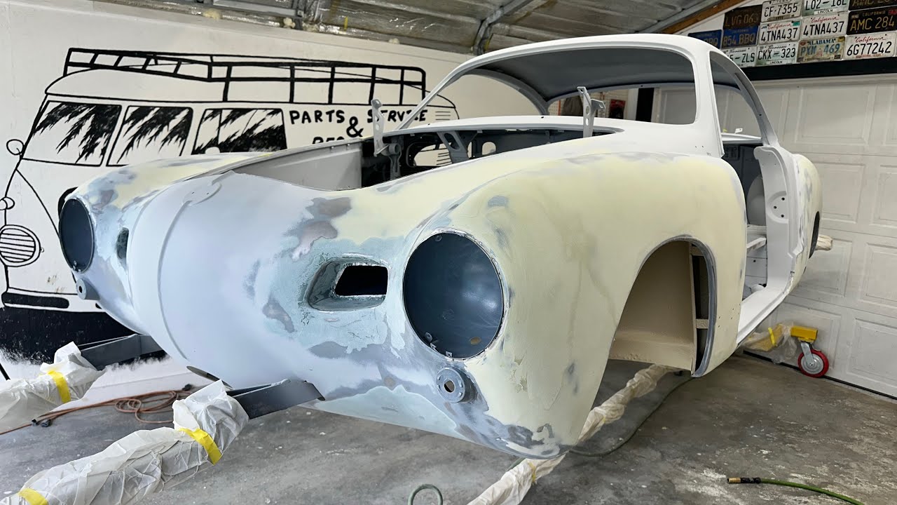 Реставрация Euro Karman Ghia 1957 года.
