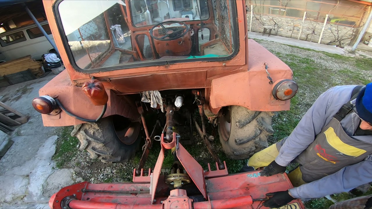 Tractor vlog UTB 445 4x4 Ep 7 Prindem freza in tiranti | We hold the cutter in tie rods