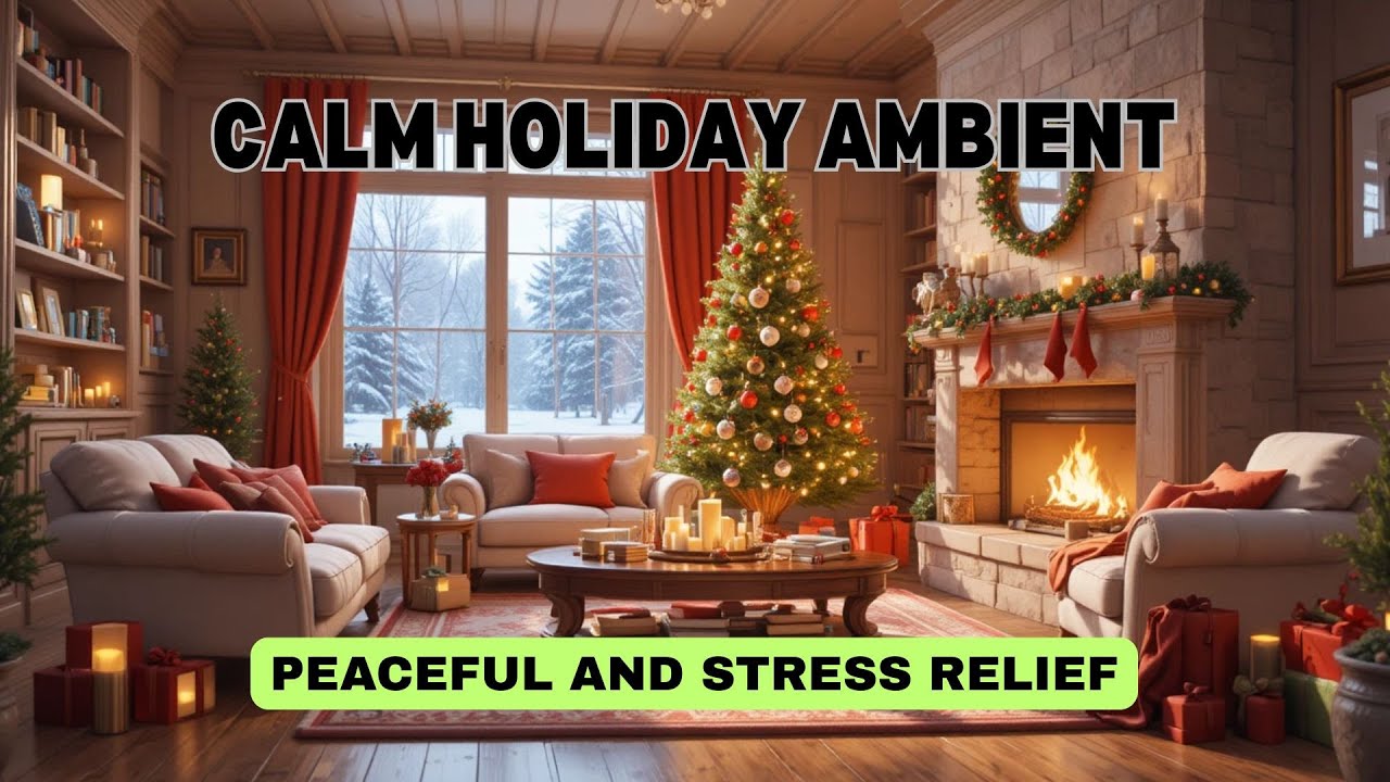 Calm Holiday Ambient | Peaceful and Stress Relief