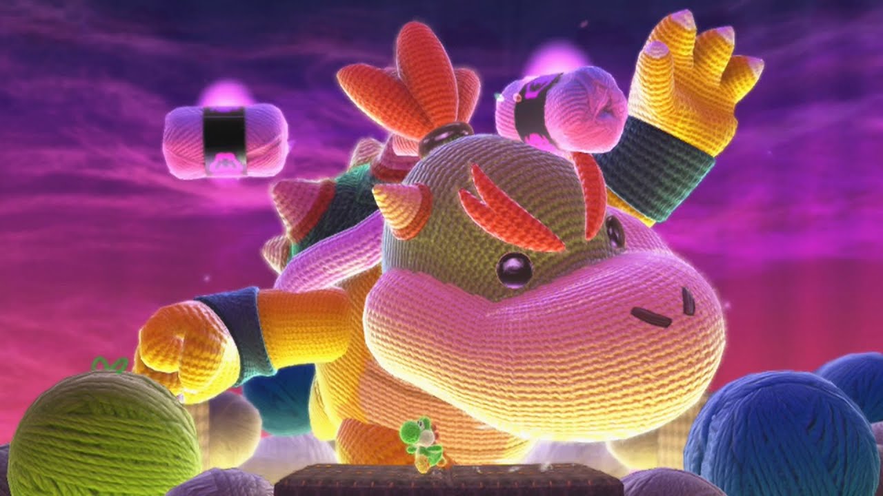 Yoshi's Woolly World 100% Walkthrough Part 6 - World 6