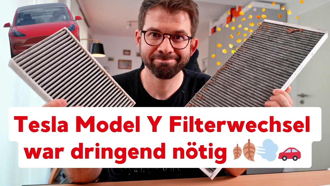 Tesla Model Y Filterwechsel in 15 Min 🚗🔋💨 Innenraum & HEPA-Filter einfach selbst tauschen!