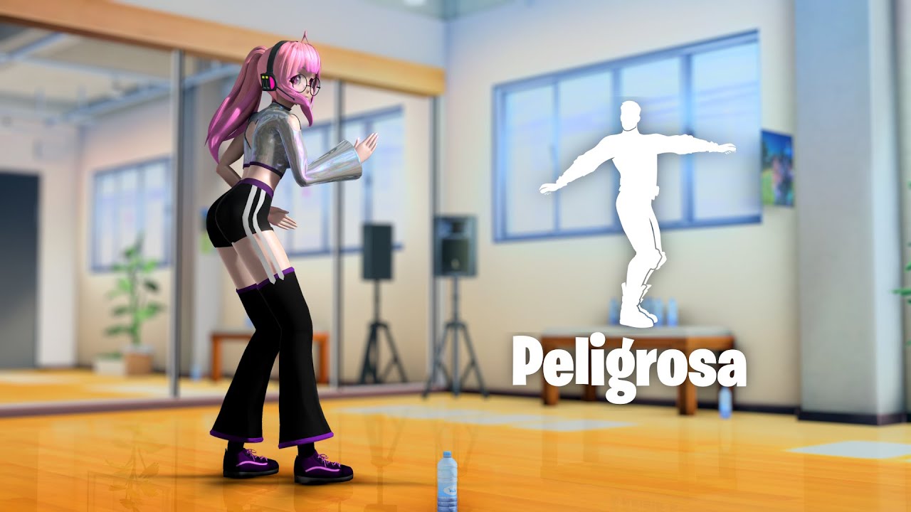 【MMD Fortnite】Peligrosa  (Motion DL)