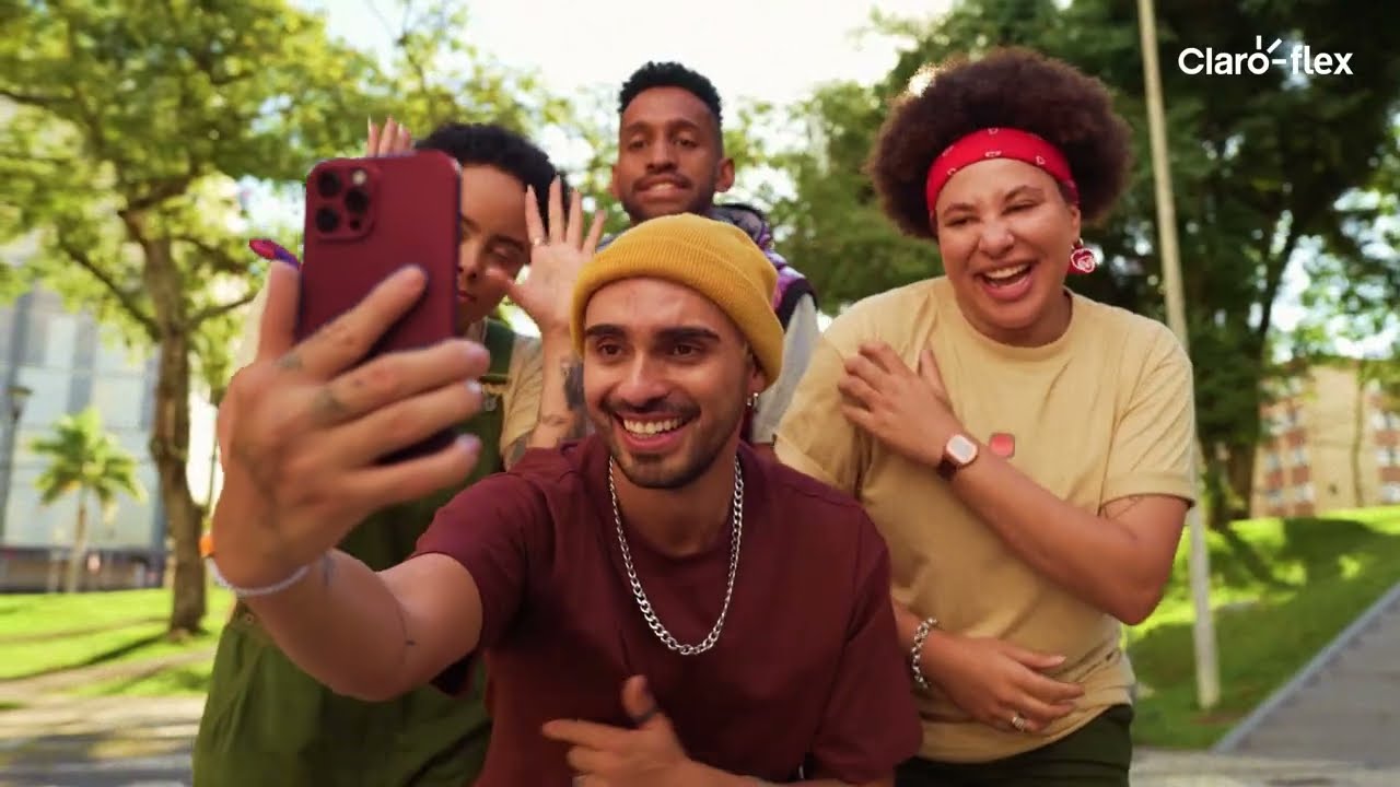 Teste o 5G mais rápido do Brasil com o Claro flex.