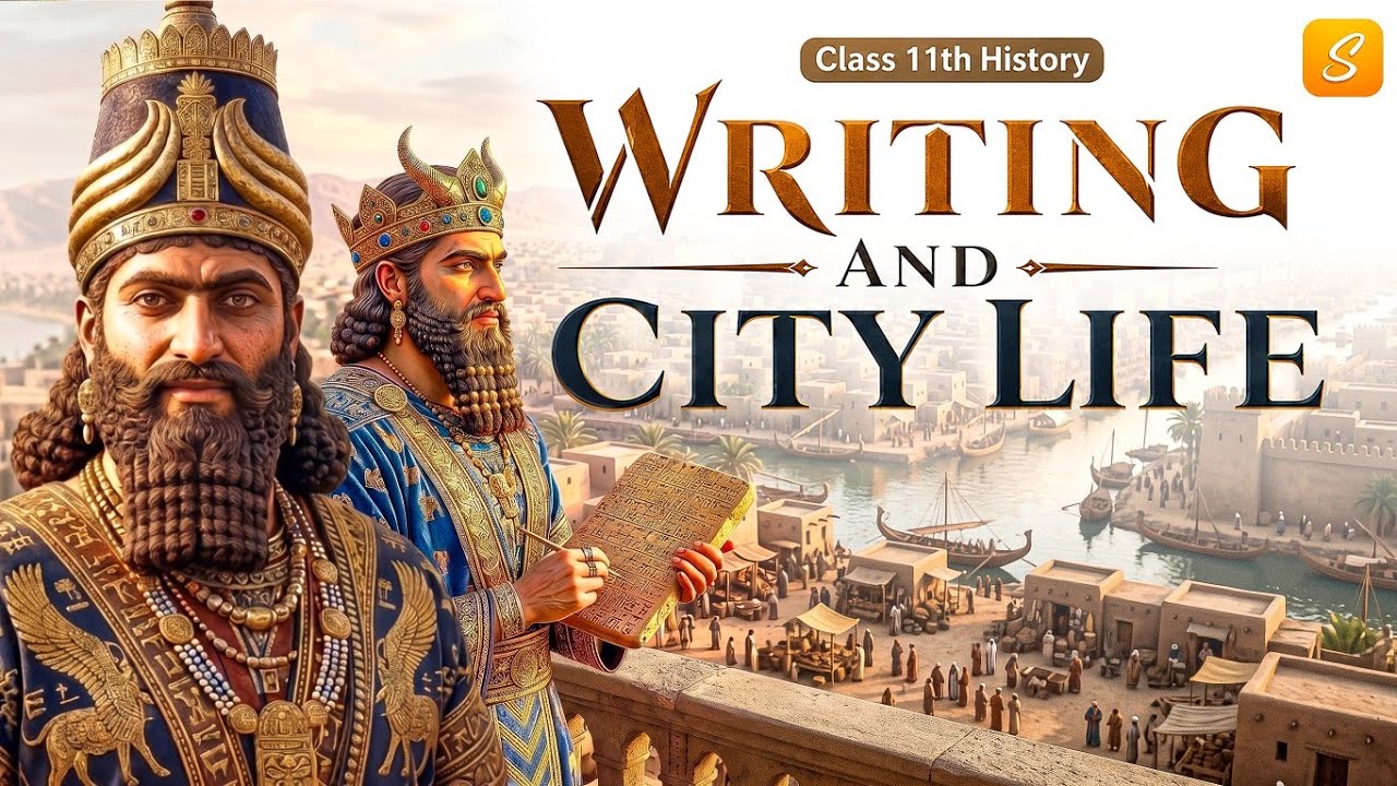 Writing and City Life Class 11 Full Chapter (Animation) | Class 11 History Chapter 1 | CBSE | NCERT