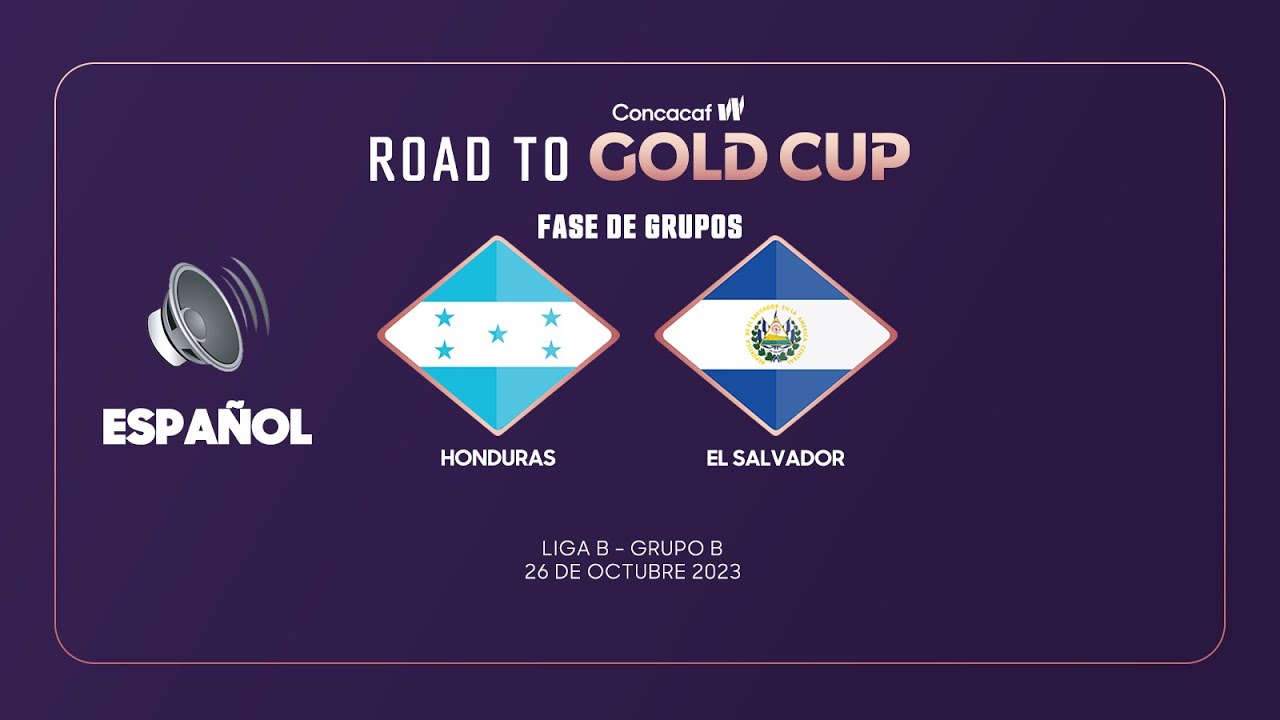 Honduras vs El Salvador | Clasificatoria Copa Oro Concacaf W 2024