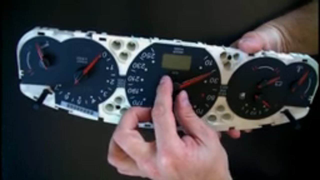✅reparar el velocímetro del cuadro del coche cambiando motorcillo (reparacion cuentakilometros)