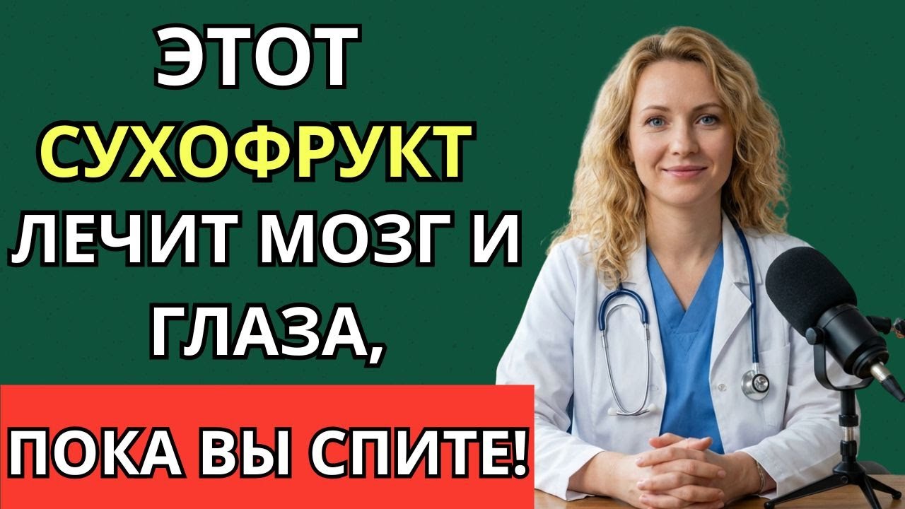 После 60 мозг стареет ночью? 1 правило спасает зрение и память во сне